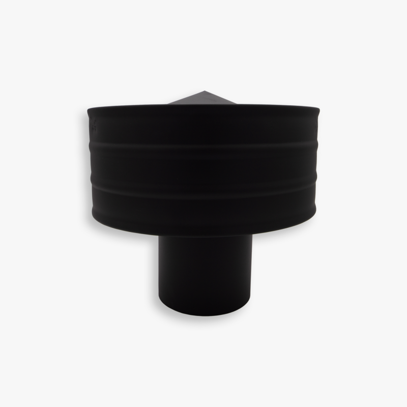 Зонт с ветрозащитой BLACK из нержавеющей стали AISI 430 толщиной 0.5 мм