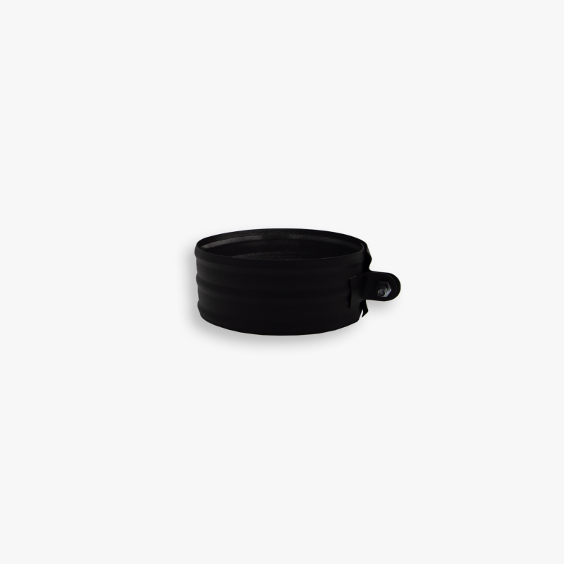 Хомут BLACK из нержавеющей стали AISI 430 толщиной 0.5 мм
